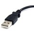 Câble StarTech USB-A vers micro-USB-A USB 2.0 - 15,24 cm - Noir
