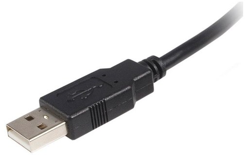 Câble StarTech USB-A vers USB-B USB 2.0 - 50 cm - Noir