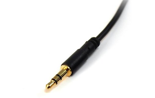 StarTech.com Câble jack audio de 3,5 mm - Cordon mince de 3 m
