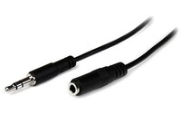 StarTech.com Câble d'extension audio stéréo Slim 3,5 mm de 1 m - M/F