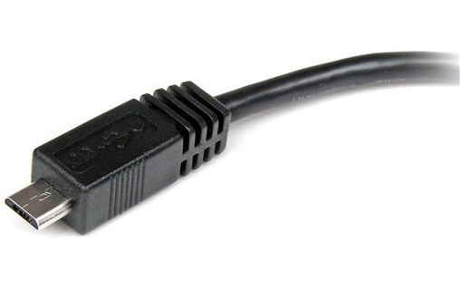 StarTech.com Câble adaptateur Micro USB vers Mini USB M/F 15 cm