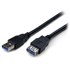 Rallonge StarTech USB-A vers USB-A femelle 5 Gbit/s - 1 m - Noir