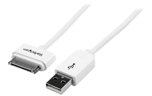 StarTech.com Câble connecteur Apple Dock 30 broches vers USB de 1 m pour iPad, i