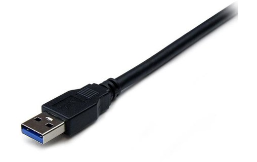 Rallonge StarTech USB-A vers USB-A femelle 5 Gbit/s - 1 m - Noir
