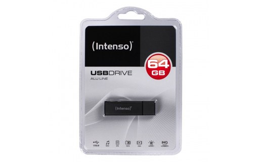 Clé USB Intenso Alu Line 64 Go - USB 2.0