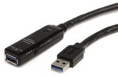 Rallonge StarTech USB-A vers USB-A femelle - 5 m - Noir