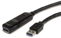 Rallonge StarTech USB-A vers USB-A femelle - 5 m - Noir