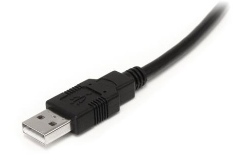 Câble StarTech USB-A vers USB-B USB 2.0 - 9 m - Noir