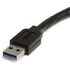 Rallonge StarTech USB-A vers USB-A femelle 5 Gbit/s - 10 m - Noir