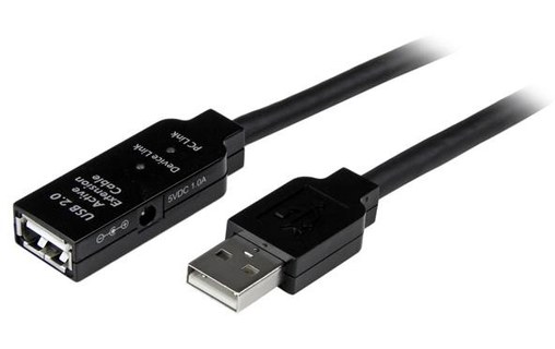 StarTech.com Câble d'extension USB 2.0 actif 20 m - M/F