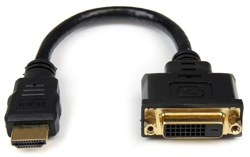 StarTech.com Câble adaptateur vidéo HDMI vers DVI-D de 20 cm - HDMI mâle vers DV