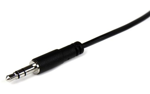 StarTech.com Câble d'extension audio stéréo Slim 3,5 mm de 1 m - M/F