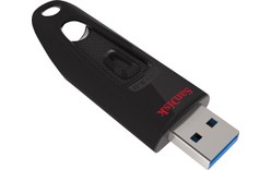 Clé USB SanDisk Ultra 16 Go - Noir - USB 3.2