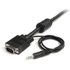 StarTech.com Câble vidéo coaxial pour écran VGA haute résolution 2 m avec audio