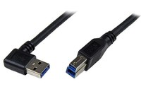 Câble StarTech USB-A vers USB-B coudé 5 Gbit/s - 1 m - Noir