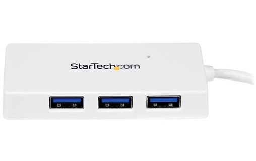 StarTech.com Hub USB 3.0 4 ports - Mini Hub USB3 Externe Portable avec câble int