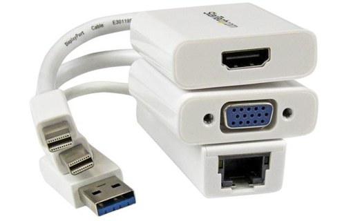 StarTech.com Kit d'accessoires pour Macbook Air - Adaptateurs Mini DP vers VGA /
