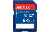 Sandisk 64GB SDXC 64Go SDXC Class 4 mémoire flash