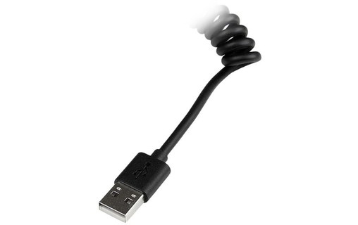 StarTech.com Câble Apple Lightning en Spirale vers USB pour iPhone / iPod / iPad