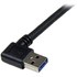 Câble StarTech USB-A vers USB-B coudé 5 Gbit/s - 1 m - Noir