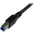 Câble StarTech USB-A vers USB-B coudé 5 Gbit/s - 1 m - Noir