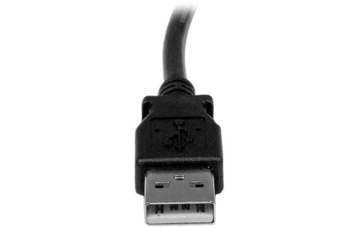 Câble StarTech USB-A vers USB-B coudé USB 2.0 - 2 m - Noir