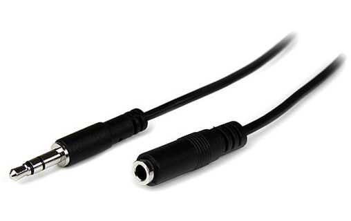 StarTech.com Câble Jack 3,5mm Mâle / Femelle - Rallonge Casque Audio Stéréo Mini