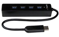 StarTech.com Hub USB 3.0 4 ports - Hub USB3 Externe Portable avec câble intégré