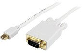 StarTech.com Câble Mini DisplayPort Mâle vers VGA Mâle - 1920x1200 - Blanc 91cm
