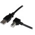 Câble StarTech USB-A vers USB-B coudé (à droite) USB 2.0 - 3 m - Noir