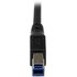 Câble StarTech USB-A vers USB-B coudé 5 Gbit/s - 1 m - Noir
