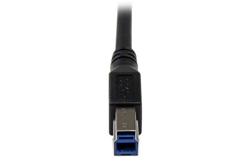 Câble StarTech USB-A vers USB-B coudé 5 Gbit/s - 1 m - Noir
