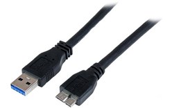 Câble StarTech USB-A vers micro-USB-B 5 Gbit/s - 1 m - Noir