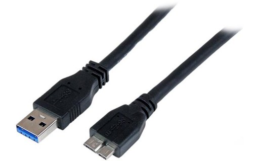Câble StarTech USB-A vers micro-USB-B 5 Gbit/s - 1 m - Noir