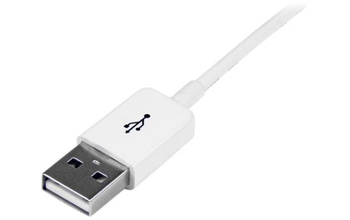 StarTech.com Câble Rallonge USB 1m - Cable USB 2.0 A-A Mâle / Femelle - Blanc