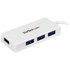 StarTech.com Hub USB 3.0 4 ports - Mini Hub USB3 Externe Portable avec câble int