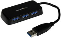 StarTech.com Hub USB 3.0 4 ports - Mini Hub USB3 Externe Portable avec câble int