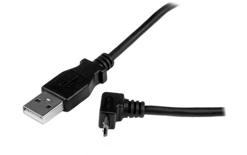 StarTech.com Câble Micro USB 1 m - A vers Micro B coudé 90° vers le haut