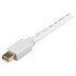 StarTech.com Câble Mini DisplayPort Mâle vers VGA Mâle - 1920x1200 - Blanc 91cm