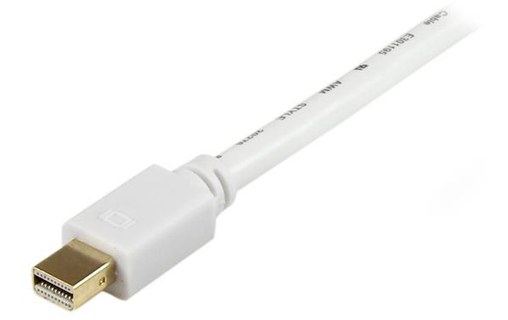 StarTech.com Câble Mini DisplayPort Mâle vers VGA Mâle - 1920x1200 - Blanc 91cm