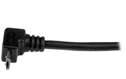 StarTech.com Câble Micro USB 1 m - A vers Micro B coudé 90° vers le haut