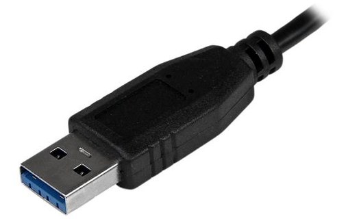 StarTech.com Hub USB 3.0 4 ports - Mini Hub USB3 Externe Portable avec câble int