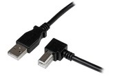 Câble StarTech USB-A vers USB-B coudé USB 2.0 - 2 m - Noir