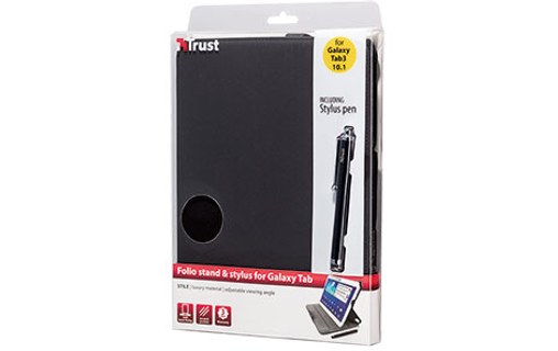 Trust Stile Folio Stand 10.1" Dossier Noir