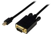 Câble Mini DisplayPort vers VGA Actif - StarTech - 3 m - Noir