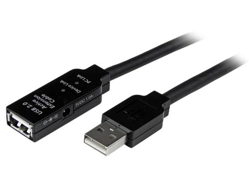 rallonge USB A 2.0 Amplifiée - Mâle / Femelle - 10 m