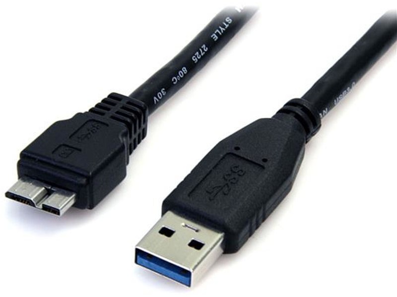 Câble USB C vers USB A - Connecteur 1 : USB A mâle Connexion 2 : USB C mâle  Longueur : 0,5 mètre