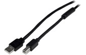 StarTech.com Câble USB Actif A vers B 20 m - M/M - Noir