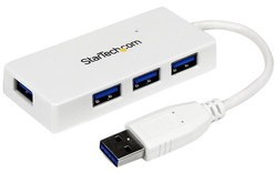 StarTech.com Hub USB 3.0 4 ports - Mini Hub USB3 Externe Portable avec câble int