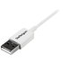 Câble StarTech USB-A vers micro-USB-A USB 2.0 - 2 m - Blanc